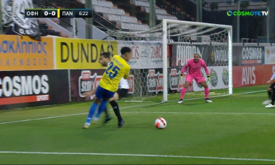 ΟΦΗ-Παναιτωλικός: Χτύπησε ξανά ο Μεντόσα - Αστόχησε σε πέναλτι αλλά πήρε το ριμπάουντ και 0-1