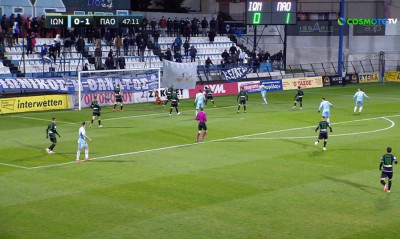 Ιωνικός-Παναθηναϊκός: Άγγιξαν το 1-1 οι γηπεδούχοι, στο δοκάρι το σουτ του Μύγα! (video)