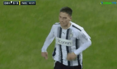 ΟΦΗ-Παναιτωλικός: Ο Νέιρα το 1-1, ξανά προβάδισμα με Κορνέλιους οι φιλοξενούμενοι