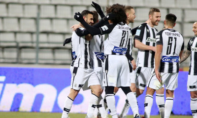 ΝΠΣ Βόλος-ΠΑΟΚ 0-4: Πάρτι ο «Δικέφαλος» στο Πανθεσσαλικό (video+photos)