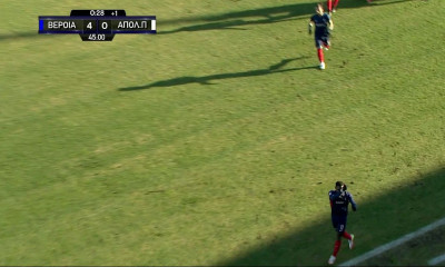 Βέροια-Απόλλων Πόντου: Ντόρτια από ημίχρονο η «Βασίλισσα» (videos)
