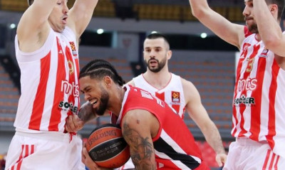 Euroleague: Έχασε τη θέση του στην τετράδα ο Ολυμπιακός - Τα αποτελέσματα και η βαθμολογία