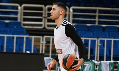 Παναθηναϊκός ΟΠΑΠ-Μπασκόνια: Στο ΟΑΚΑ μετά από 372 μέρες ο Στέφαν Γιόβιτς (photos+video)