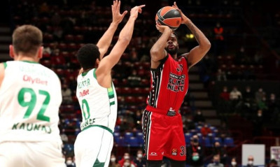 Μιλάνο-Ζαλγκίρις 65-58: Ντέρμπι για ένα δεκάλεπτο