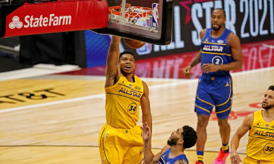 NBA: Ξανά «πενταδάτος» στο All Star Game ο Γιάννης Αντετοκούνμπο (photos+video)