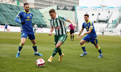 Παναθηναϊκός-Αστέρας Τρίπολης: Πανό στη Λεωφόρο για όσα έγιναν στην Αττική με το χιόνι (pics)