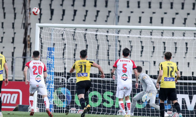 AEK-Βόλος: Ημίχρονο με νέο δοκάρι - Η φάση με την οβίδα του Φερνάντες (video)
