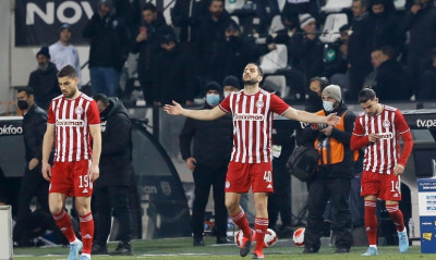 ΠΑΟΚ-Ολυμπιακός: Οι αντιδράσεις του Μανωλά στην Τούμπα (photos)