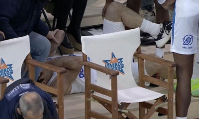 Ιωνικός-Απόλλων Πάτρας: Σοκαριστικός τραυματισμός για τον Κολοβέρο (video)