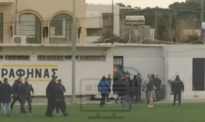 ΕΠΟ: Η αντίδραση της ΚΕΔ για την επίθεση στον διαιτητή του Θύελλα Ραφήνας-Εθνικού (photos+video)