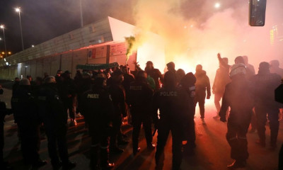 Παναθηναϊκός: Εντυπωσιακή υποδοχή στο Ηράκλειο για το ματς με τον ΟΦΗ (photos)