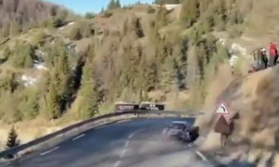 Ανατριχιαστικό ατύχημα στο Ράλλυ Μόντε Κάρλο - Από θαύμα σώθηκε το πλήρωμα (video)