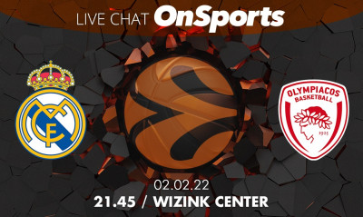 Live Chat Ρεάλ Μαδρίτης-Ολυμπιακός