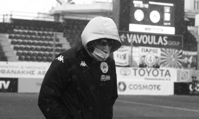 ΟΦΗ-Παναθηναϊκός: Το πανό των Κρητικών για τον Άλκη (photos)