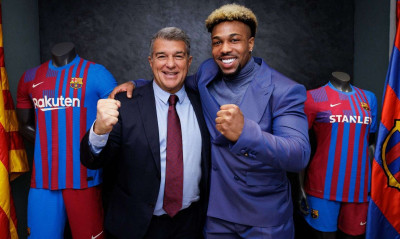 Μπαρτσελόνα: Παρουσίασε τον θηριώδη Αντάμα Τραορέ (Video+Photos)