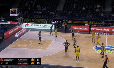 Άλμπα Βερολίνου-Ούνικς Καζάν 81-53: Συντριβή «λουκούμι» για τον Ολυμπιακό