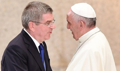 Χειμερινοί Ολυμπιακοί Αγώνες - Το μήνυμα του Πάπα: «Ευλογημένοι οι Ειρηνοποιοί»