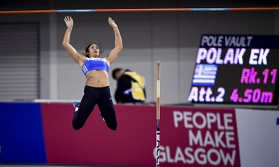 Ημερίδα στίβου στο ΣΕΦ: Νέο φετινό ατομικό ρεκόρ για την Πόλακ με 4,45 μ.