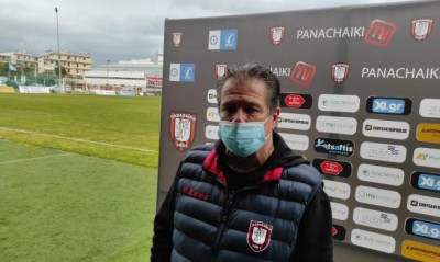 Παναχαϊκή: Απογοητευμένος από την ήττα στη Γαστούνη ο Σούλης Παπαδόπουλος