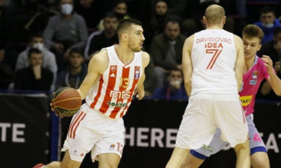 Μέγκα - Ερυθρός Αστέρας 69-76: Στην κορυφή της Αδριατικής Λίγκας!