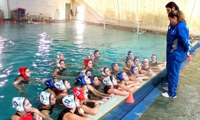 Πόλο - Ευτυχία Καραγιάννη / Γιώργος Τσόκας: «Πολλά και χρήσιμα τα συμπεράσματα που βγάλαμε» (photos)