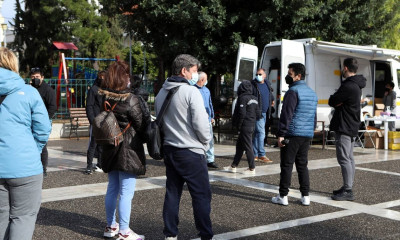 Κρούσματα σήμερα: 22.889 νέα ανακοίνωσε ο ΕΟΔΥ - 108 θάνατοι και 524 διασωληνωμένοι