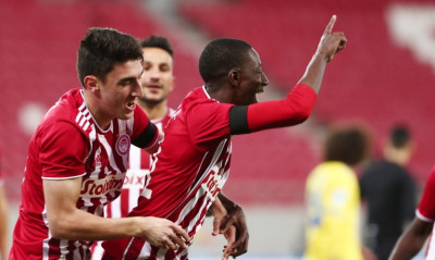 Ολυμπιακός-Παναιτωλικός: «Εκρηκτικός» ο Φαντιγκά - Δοκάρι και γκολάρα (photos+videos)