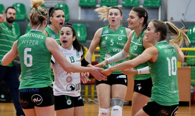 Κύπελλο Βόλεϊ Γυναικών: «Μπλόκαρε» την ΑΕΚ και «πέταξε» για Κρήτη ο Παναθηναϊκός (video+photos)