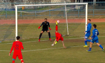 Αλμωπός Αριδαίας-Βέροια: Τρομερό γκολ με ψαλιδάκι ο Γιακουμάκης (video)