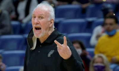 ΝΒΑ: Έγραψε ιστορία ο Πόποβιτς - Δεύτερος τεχνικός με τις περισσότερες νίκες