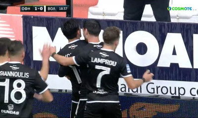 ΟΦΗ-Βόλος: Διπλό χτύπημα από τους Κρητικούς και 2-0 (videos)