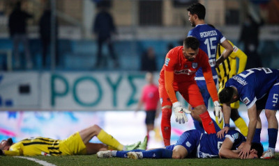 ΠΑΣ Γιάννινα-Άρης: «Πάγωσαν» όλοι με Κάργα-Φαμπιάνο – Στο νοσοκομείο οι παίκτες! (pics)