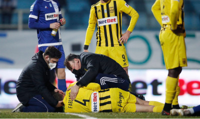 Άρης: Όλα καλά με Φαμπιάνο - Προληπτικά θα διανυκτερεύσει στο νοσοκομείο