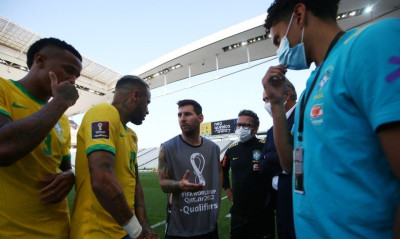 Επαναλαμβάνεται το Βραζιλία-Αργεντινή - Βαριά πρόστιμα και στις δύο ομάδες (pics)