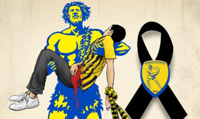 Παναιτωλικός: Ξεκίνησε η δημοπρασία για το συγκλονιστικό πανό και τις φανέλες για τον Άλκη (photos)