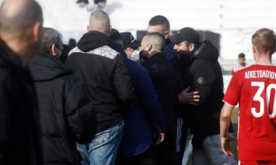 Super League 2: Εισαγγελική έρευνα για τις απειλές στο ΠΑΟΚ Β’ - Ολυμπιακός Β’ (photos+video)