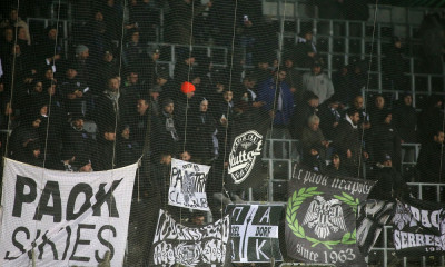 Μίντιλαντ-ΠΑΟΚ: Τη δική τους μάχη στην εξέδρα δίνουν οι οπαδοί του «Δικεφάλου» (video)