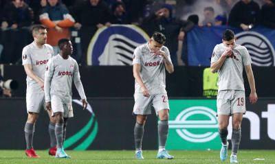 Αταλάντα-Ολυμπιακός 2-1: Κατέρρευσε και το πλήρωσε σε τρία λεπτά (photos+videos)