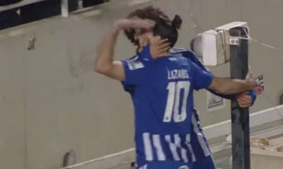 Κύπρος: Σκόραρε στο ντέρμπι και «τρελάθηκε» ο Λάζαρος! (Video)