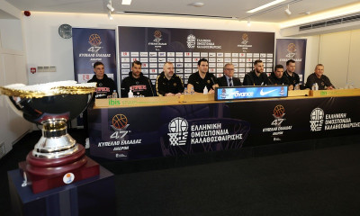 Final Four Κυπέλλου Ελλάδας: Καρέ καρέ όσα συνέβησαν στην συνέντευξη Τύπου (video+photos)