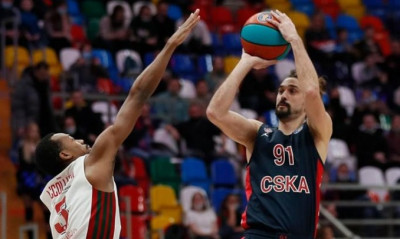 ΤΣΣΚΑ - Λοκομοτίβ Κουμπάν 91-71: Με double-double Σβεντ έκανε τη διαφορά
