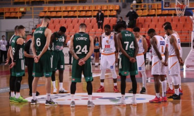 Final Four Κύπελλο Ελλάδας 2022: Ενός λεπτού σιγή πριν το Προμηθέας - Παναθηναϊκός ΟΠΑΠ