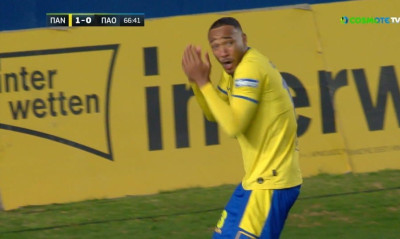 Παναιτωλικός-Παναθηναϊκός: Τρομερή απόκρουση του Ανέστη στο πέναλτι του Καρλίτος! (video)