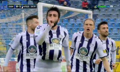 Λαμία-Απόλλων Σμ.: Επιτέλους γκολ για την «Ελαφρά Ταξιαρχία» - Είχε να σκοράρει πάνω από δύο μήνες