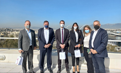 Ολυμπιακοί Αγώνες Παρίσι 2024: Συνάντηση του Σπύρου Καπράλου με τον Χρυσό Χορηγό της ΕΟΕ