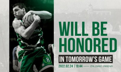 Ματσιούλις: Θα τιμηθεί από Ζαλγκίρις και Ρεάλ