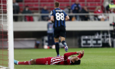 Ολυμπιακός-Αταλάντα: Τρομερή γκάφα Λαλά - Σκόραραν οι Ιταλοί (photos+video)