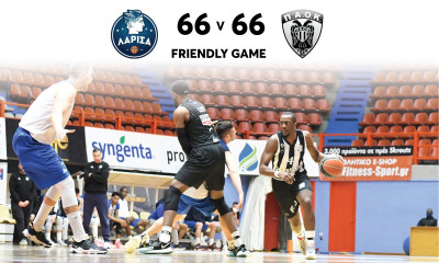 Λάρισα-ΠΑΟΚ 66-66: Δεν υπήρξε νικητής!