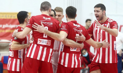 Volley League ανδρών: Με ανατροπή ο Ολυμπιακός τη νίκη κόντρα στον Φοίνικα Σύρου