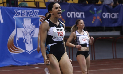 Πανελλήνιο κλειστού: Νίκη με σπουδαία επίδοση για την Ραφαέλα Σπανουδάκη